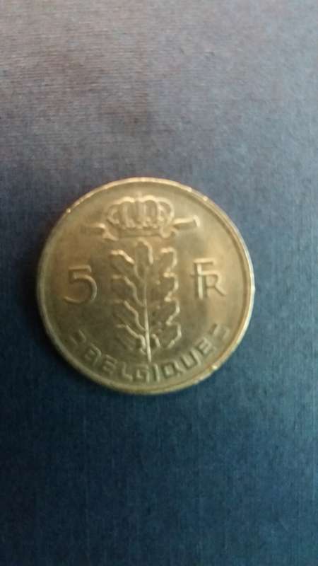 Belgium 1978 5  Francs