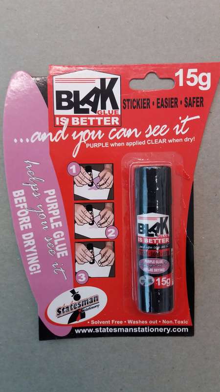 Glue Sticks 15 g Blak high quality purple colour Non-Toxic
