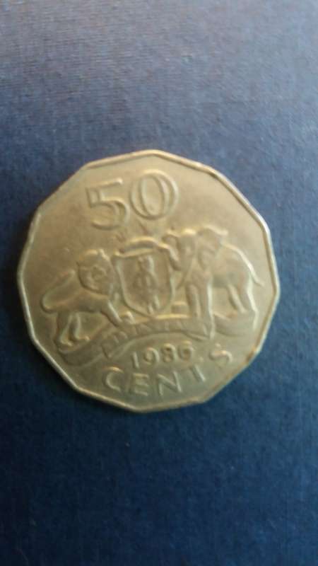 Swaziland 1986 50 cents