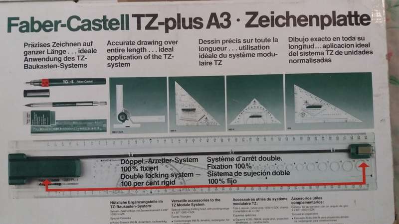 Faber Castell TZ Plus A3 1083 Technical Drawing Board