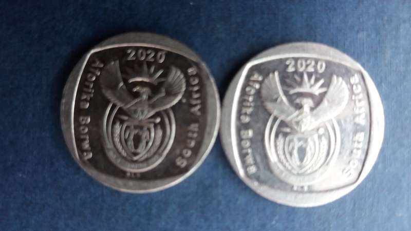South Africa 2020 R2 - Right of Freedom and Security x 2 Coins