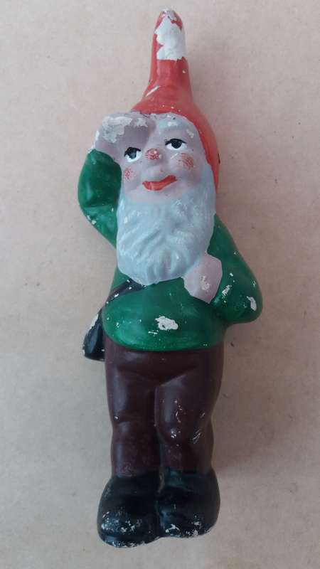 Garden Gnome Statue Size 18,5 cm