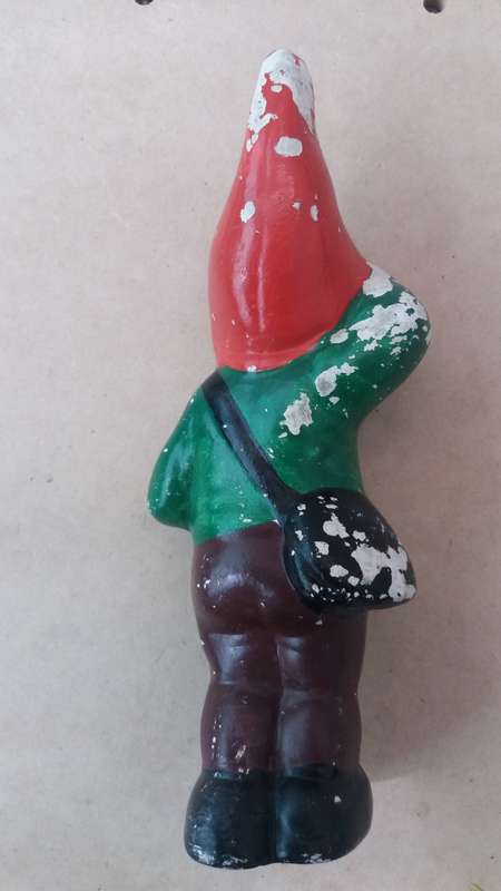 Garden Gnome Statue Size 18,5 cm