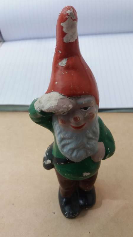 Garden Gnome Statue Size 18,5 cm
