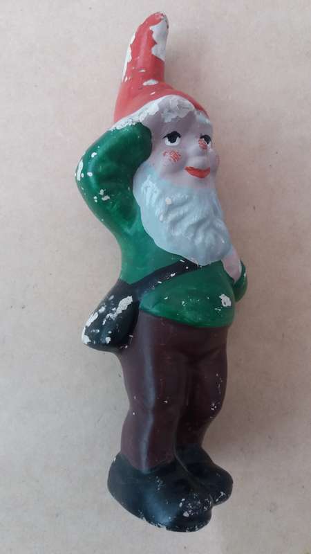 Garden Gnome Statue Size 18,5 cm