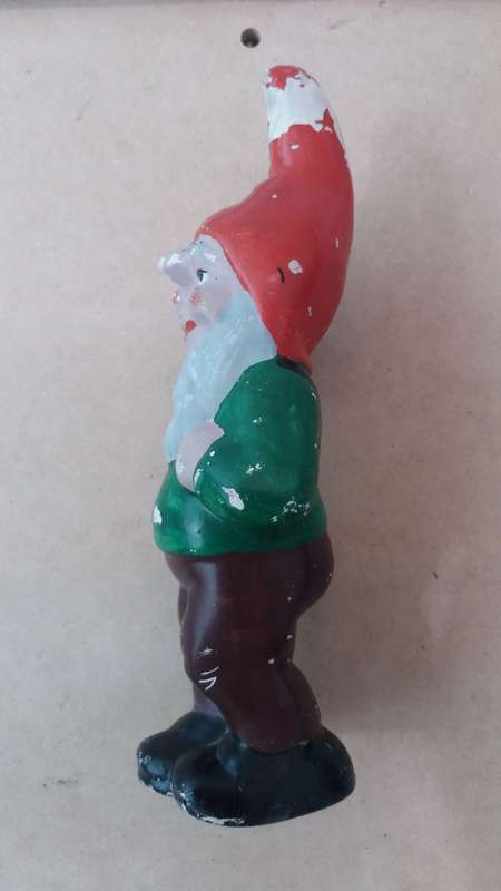 Garden Gnome Statue Size 18,5 cm