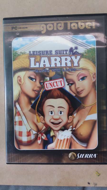 Leisure Suit - Larry Uncut- Magna Cum Laude * 4 disc PC CD Rom*