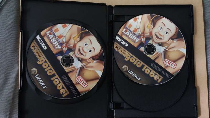 Leisure Suit - Larry Uncut- Magna Cum Laude * 4 disc PC CD Rom*