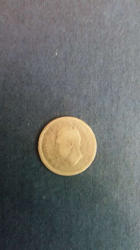 South Africa 1943 6 Pence * 80% Silver* * Below spot price of silver R44*