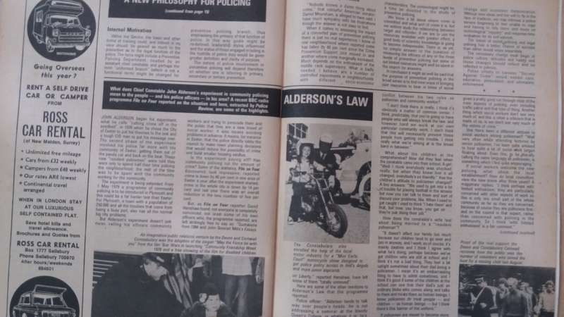 The Outpost Volume 57 No 7 July 1979 * Magazine of BSA Police - Salisbury Rhodesia*