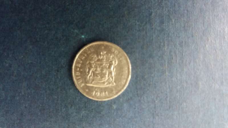 South Africa 1981 5 cents