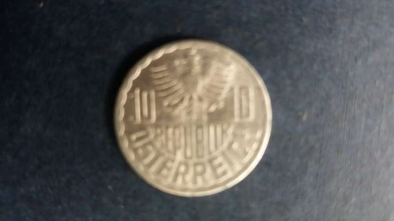 Austria 1965 10 Groschen * Aluminum coin*