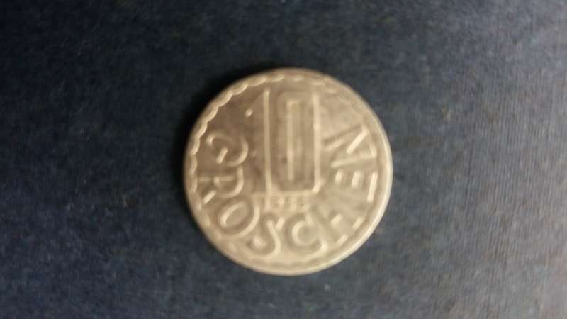 Austria 1965 10 Groschen * Aluminum coin*