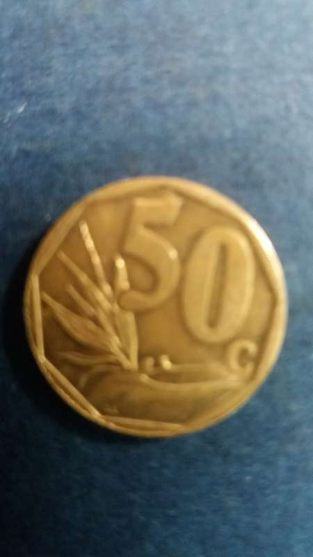 South Africa 2020 50 cents * AU/UNC Condition*