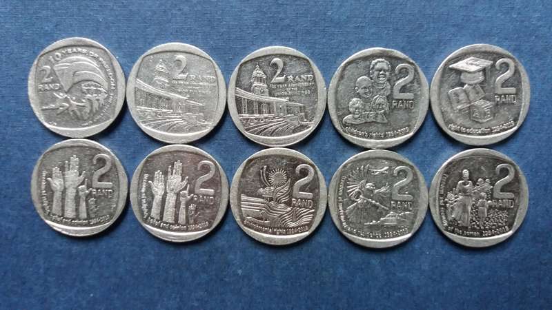South Africa R2 Commemorative coins