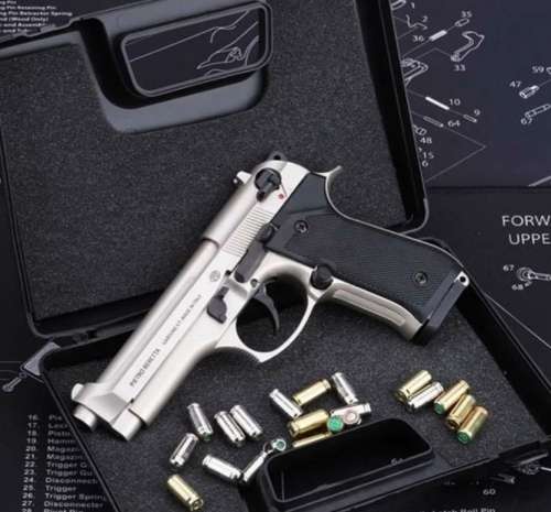 RETAY MOD 92 BLANK GUN - SILVER