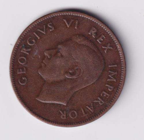UNION OF SOUTH AFRICA 1d ONE PENNY 1940
