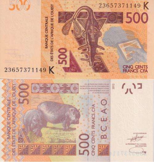 WEST AFRICAN STATES - SENEGAL  500 FRANCS 2023 P719KL - UNC