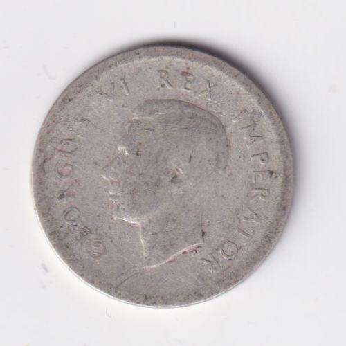 UNION OF SOUTH AFRICA 1940 TICKEY 3 PENCE (SILVER)