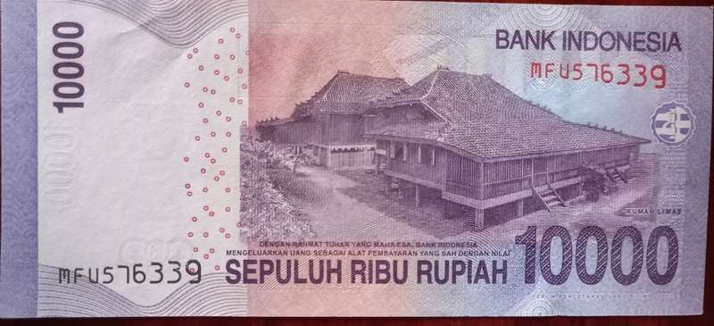 INDONESIA 10,000 2010 P150a UNC