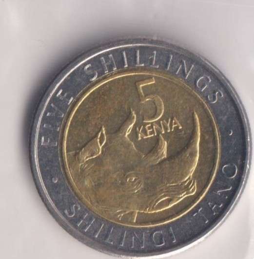 KENYA: Coins Set : 1, 5, 10, 20 SHILLINGS. 2018. All Mint with AFRICAN ANIMALS