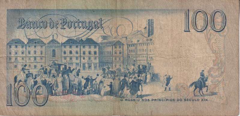 PORTUGAL 100 ESCUDOS 1985 P-178  VF
