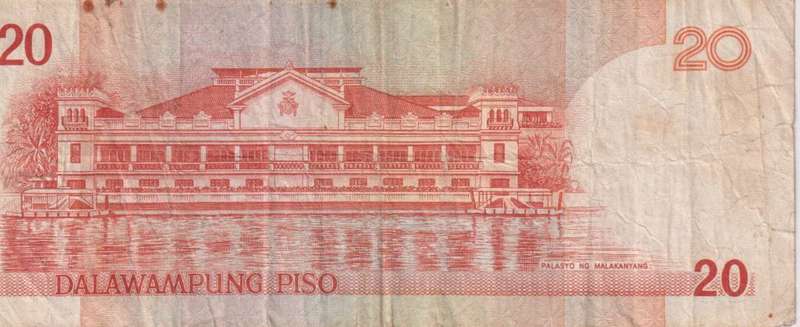 PHILIPPINES 20 PISO 1999 P182 F