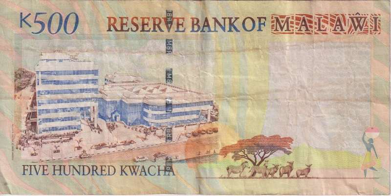Malawi 500 kwacha 2011 P-56 VF