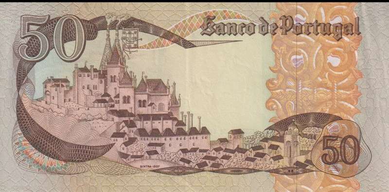 PORTUGAL 50 ESCUDOS 1980 P-174 XF
