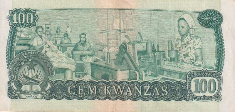 ANGOLA 100 KWANZAS 1979 P 115 XF