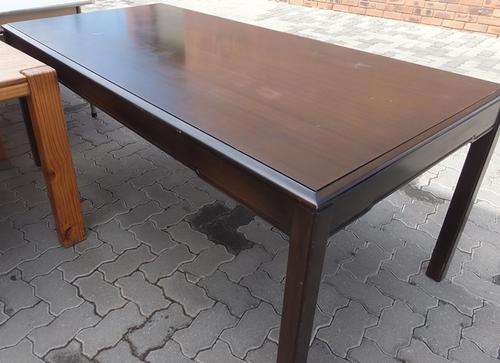 REDUCED  AGAIN 1950's RETRO SAPHELE MAHOGANY DININGROOM TABLE IN GOOD CONDITION with drawers etc.