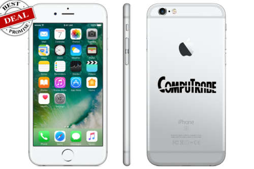 Apple iPhone 6S 64GB Silver. Includes High Quality Screen Protector.