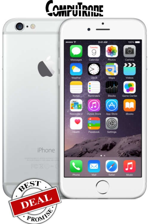 Apple iPhone 6S 64GB Silver. Includes High Quality Screen Protector.
