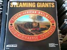 Steaming giants - South african railways  Lp