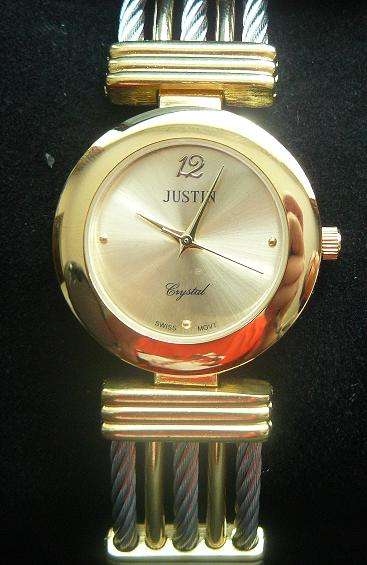STUNNING GOLD AND SILVER WOMENS WATCH