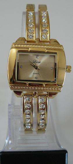 BEAUTIFUL WOMENS GOLD QUARTZ WATCH