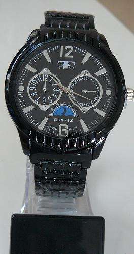 QUARTZ WATCH**BLACK**GREAT X-MAS GIFT!!