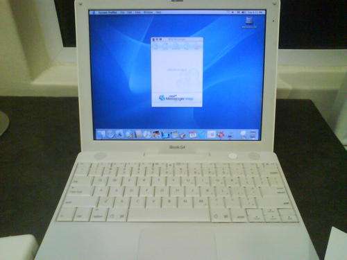 Apple ibook G4 1.2ghz 30gig harddrive