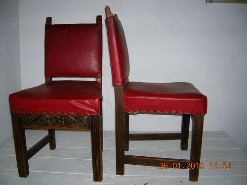 Pair of Red Chairs
