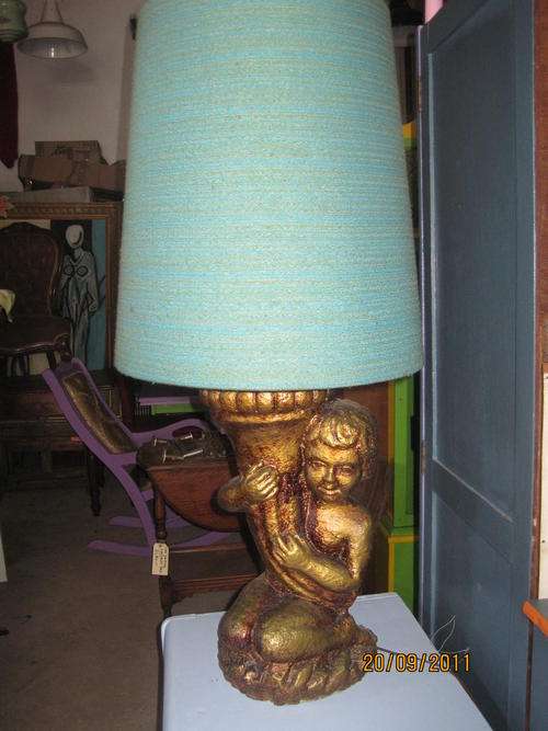 Unusual Very Large Table Lamp