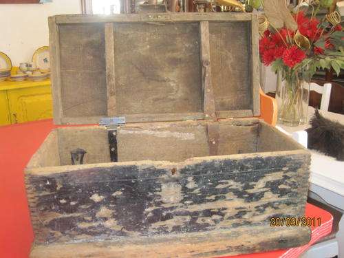 Circa 1900 Unrestored Chest