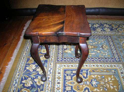 Stinkwood side table