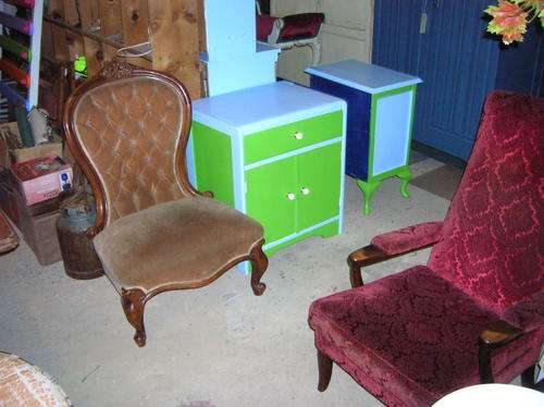 Painted cabinet
