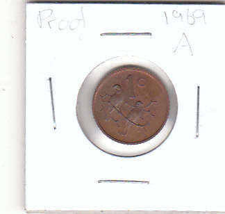 PROOF 1969 AFR 1C