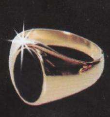 EXCLUSIVE IMPORTED AKI DESIGNER FUSED 18ct GOLD MENS RING