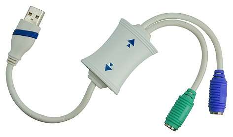 baobab Join-Join USB To Dual PS/2 Ports Adapter
