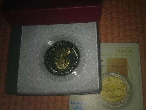 2010 Mintmark " Oom Paul " R5 coin