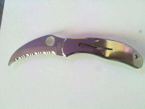 Spiderco   G2 stainless defence knive - beautiful condition