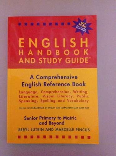 English hand book and study guide (good condition)