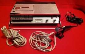 Vintage Philips N2205 Tape Cassette Player Recorder Made in Holland (+-25x19.5x6.5cm High)